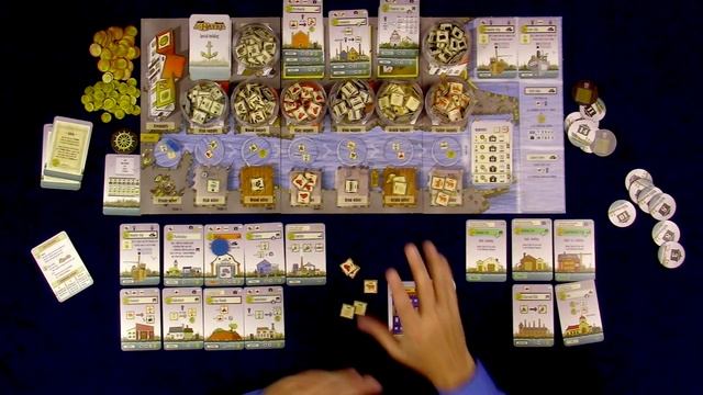 Le Havre - The Blue Player Solo Play Episode 3 смотреть онлайн