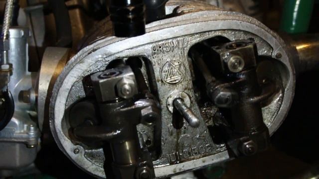 Работа рокеров ГРМ мотоцикла УРАЛ смотреть онлайн