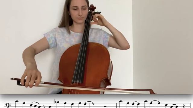 Can You Feel the Love Tonight - The Lion King (Fingerings) cello lesson смотреть онлайн