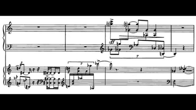 Stravinsky - Movements for Piano and Orchestra (1958-1959) with score смотреть онлайн