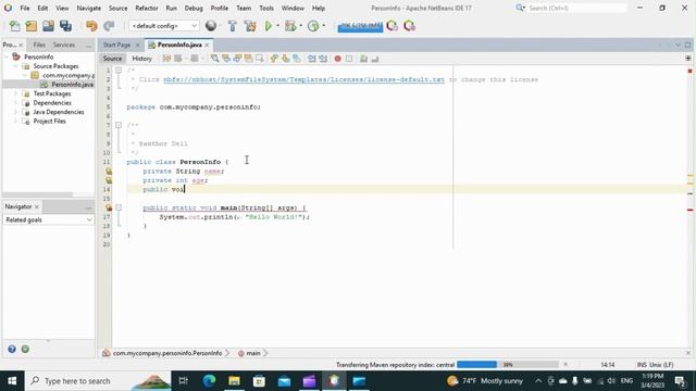 Java Program in Netbeans IDE смотреть онлайн