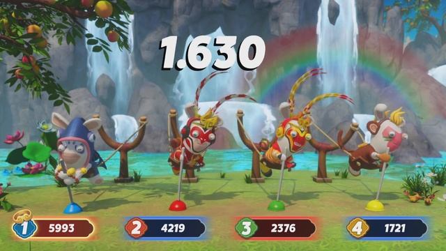 Rabbids Party of Legends 4-Player Co-Op PS5 Gameplay смотреть онлайн