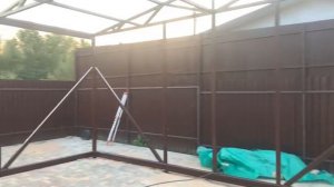 КАРКАС ДЛЯ ГАРАЖА ИЗ СЭНДВИЧ ПАНЕЛЕЙ