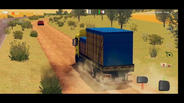World Truck Driving Simulator WTDS Gameplay #28 Scania P320 Fruits Delivery Palmas~Irece смотреть онлайн