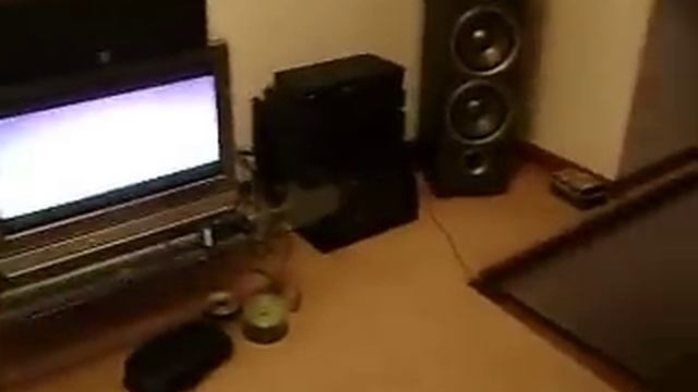 Testing the adcom / JBL E100 setup for sale on eBay (in 2008) смотреть онлайн