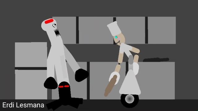 Happy vs Chef Ani Tron (Roblox Panik vs Miss Ani Tron) смотреть онлайн