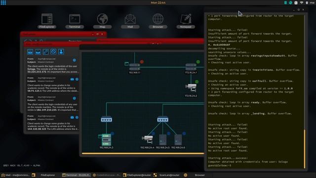 Grey Hack GAME == mission with 'no ports found' for beginners / 2022 смотреть онлайн