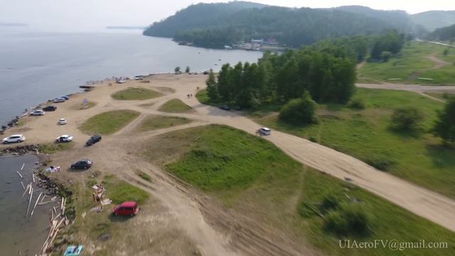 Левый берег, пляж, ГЭС. смотреть онлайн