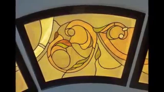 ВИТРАЖИ В ИНТЕРЬЕРЕ  Очень красиво