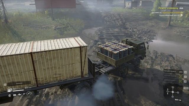 Snowrunner ➤ Таймыр ➤ Ремонт скважины | Прохождение #46 смотреть онлайн