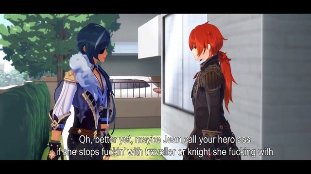 【MMD Genshin Impact】Kaeya Roasts Diluc (Lamar Roasts Franklin Parody) смотреть онлайн