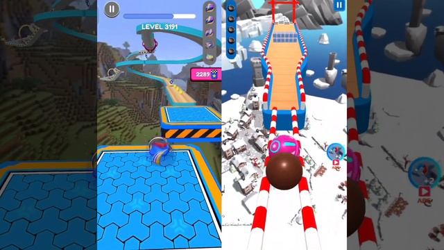 Going Balls Vs Sky Rolling ball | Android Game New Update | Level 3190 - 3193 смотреть онлайн