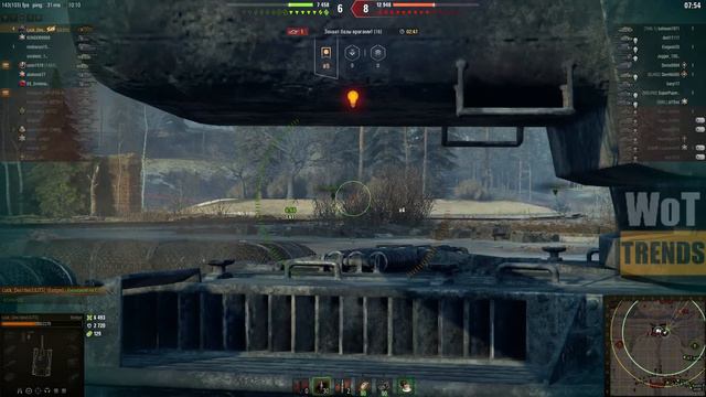 Рекордный БОЙ по урону на ПТ Badger | World of Tanks смотреть онлайн