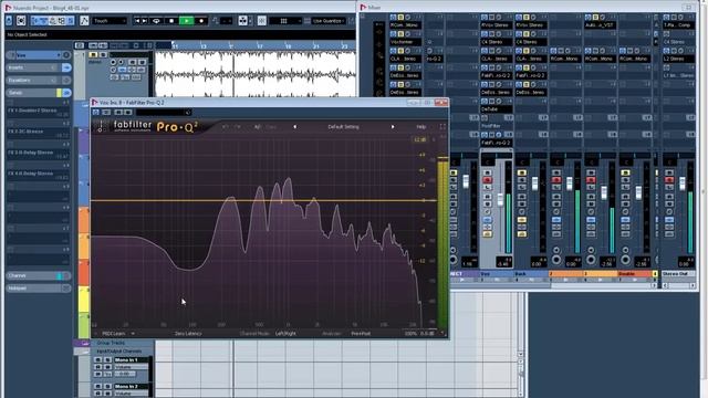 Быстрое сведение вокала с минусом (музыкой). Обработка голоса. смотреть онлайн