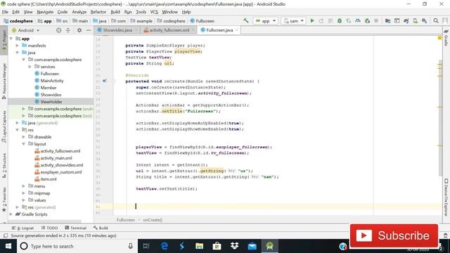ItemClicks Passing video through Intent | Firebase Video Streaming App using смотреть онлайн