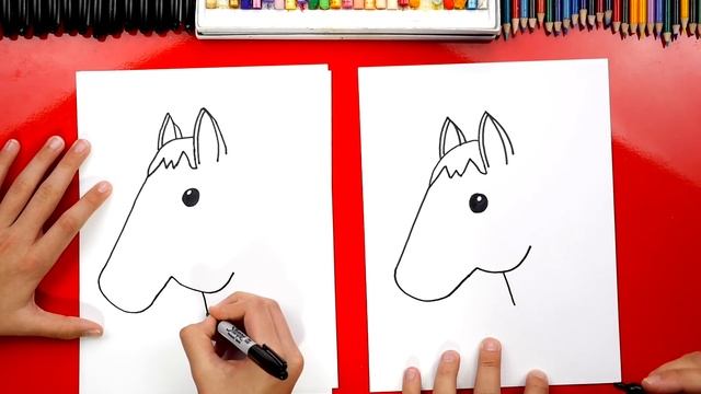 How To Draw A Horse Emoji ? смотреть онлайн