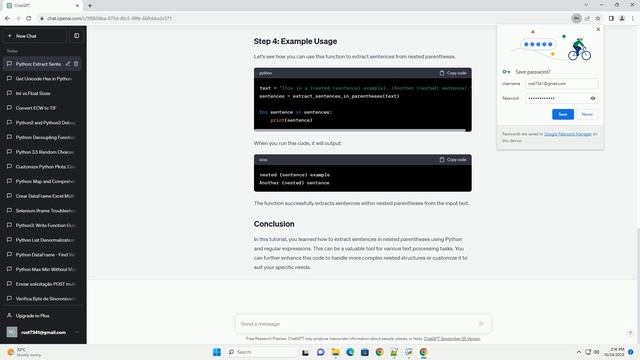 Extract sentences in nested parentheses using Python смотреть онлайн