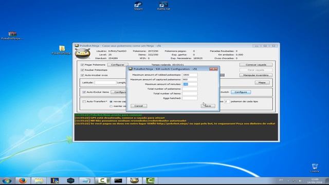 POKÉMON GO NO PC: NOVO POKEBOT.NINJA 2020 [NOVAS FUNÇÕES PT-BR FUNCIONAL] смотреть онлайн