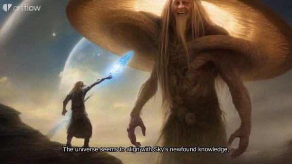 Sky's Stellar Journey cc Story made by artflow com