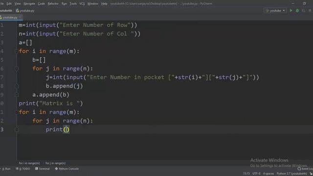Matrix rotation by 90 degrees anticlockwise Python Rotate || Image anticlockwise Python (Bangla ) смотреть онлайн