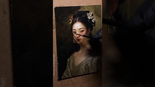 Sargent inspired Portrait ? OIL PAINTING TIMELAPSE смотреть онлайн