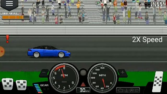 Pixel Car Racer How To Heat AWD Tires on low power car смотреть онлайн