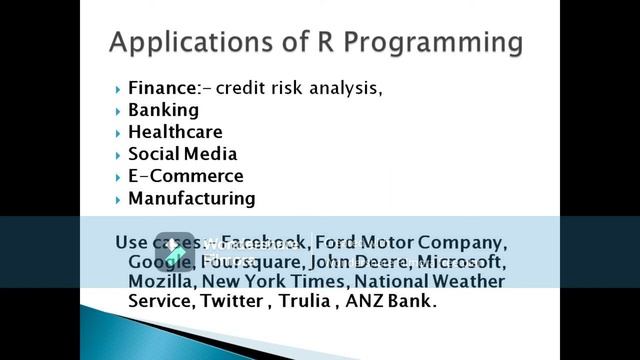 Advantages ,Disadvantages and Applications of #R and #python #programming смотреть онлайн