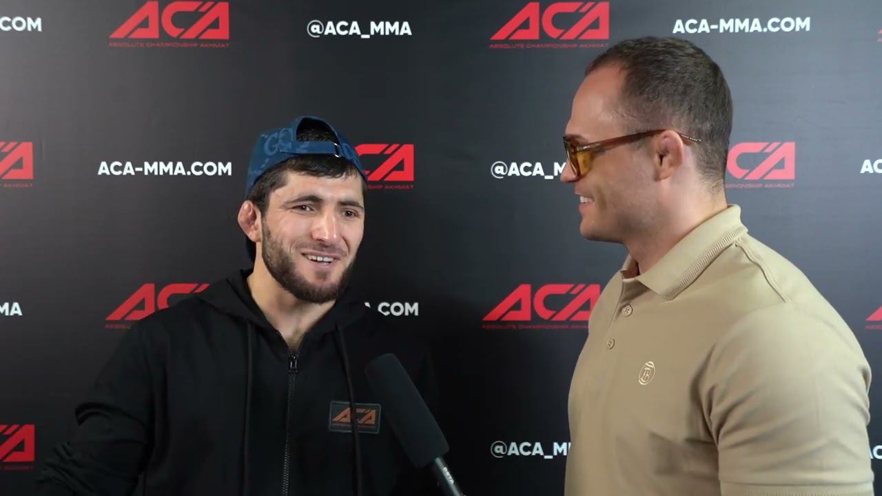 Ислам Омаров после боя на #ACA160