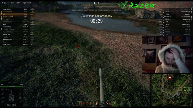 Танковый стримчанский с Танюшей (Krendelover_2) смотреть онлайн