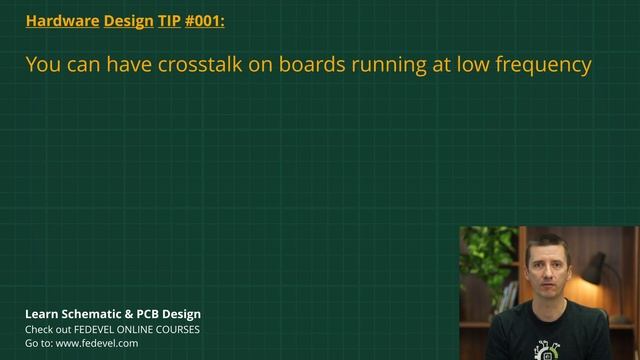 TIP: You can have crosstalk on boards running at low frequency #hw_tip #001 смотреть онлайн