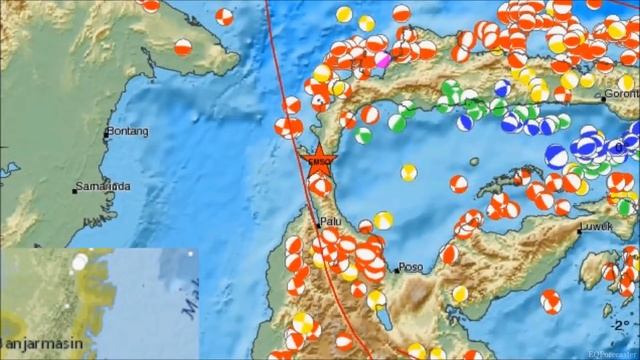 M 7.4 EARTHQUAKE - MINAHASA, SULAWESI, INDONESIA - Sep 28, 2018 смотреть онлайн