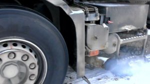 ЗАПУСК ДВИГАТЕЛЯ  VOLVO FH    --30 БЕЗ ПОДОГРЕВА