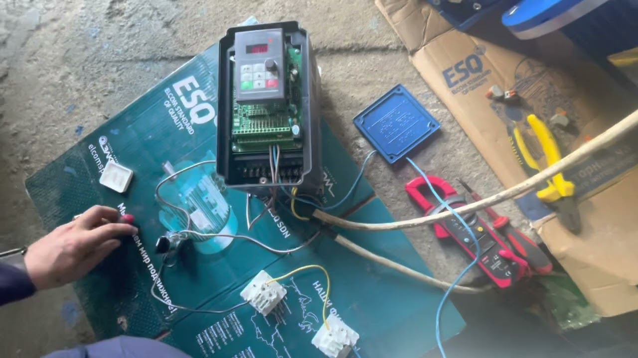 Подключение частотного преобразователя к сети 380V