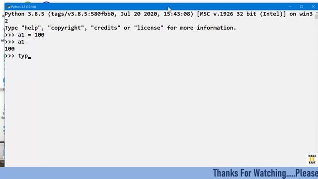 3. Python Data types, Identifier & Variable | Pritesh D. Patel | [in Hindi] смотреть онлайн