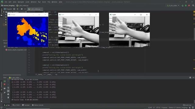 Stereo Vision Real-Time Depth Map (using opencv) смотреть онлайн