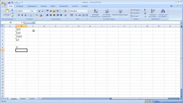 Excel 2007 - Excel interpretiert Zahlenwerte als Text смотреть онлайн