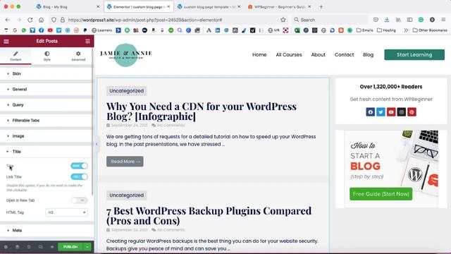 How to design a Blog Page On WordPress - Customize Blog Page on WordPress #wordpress смотреть онлайн