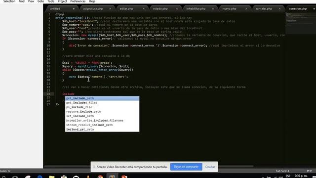 PHP Connect to MySQL Data Base смотреть онлайн