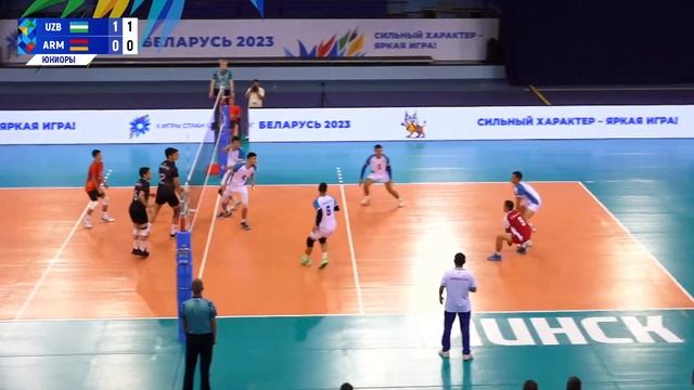 Волейбол. Игры СНГ. Мужчины. Узбекистан - Армения смотреть онлайн