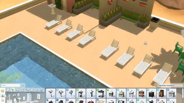 Спа в Оазис Спрингс 🌴| Строительство Симс4|TheSims4|SpeedBuildSims4