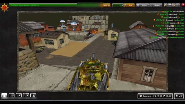 Tanki Online Thunder m3,Mammoth m3, Rustle Paint Polygon Game HD смотреть онлайн