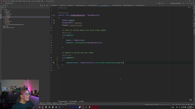 Detect Objects In Your Camera View - Unity Geometry Utilities