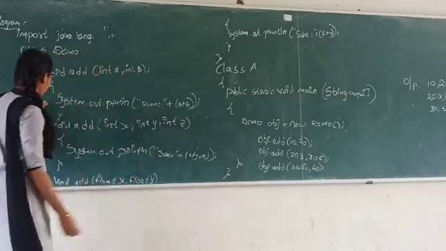 METHOD OVER LOADING IN JAVA смотреть онлайн
