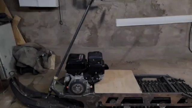 Сборка мотоснегоката типа ЭГОИСТ финальная часть.