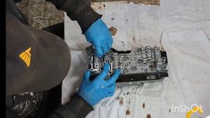 Замена масла АКПП с промывкой гидроблока Киа Спектра1.6