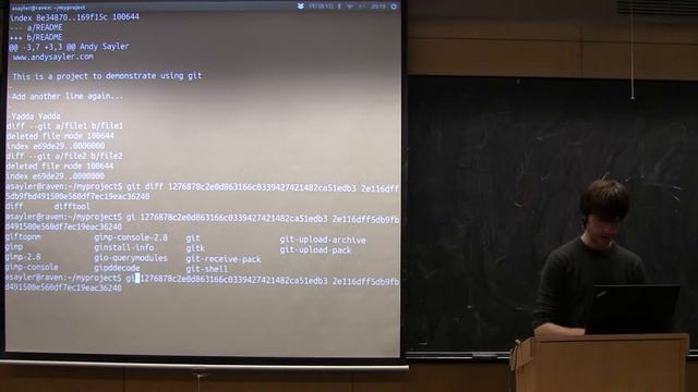 CU - CSFP - 130227 - Git and Github - Part 04: More Git Basics смотреть онлайн
