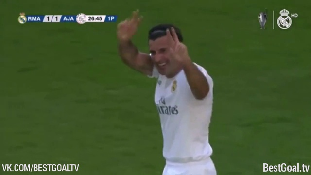 Легенды Реал Мадрид 3:1 Легенды Аякса. Обзор матча и видео голов смотреть онлайн