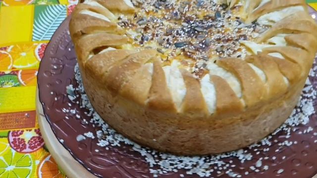 Премьера!!! Необычайно вкусный пирог из цветной капусты!  Моя гордость,мой кулинарный эксперимент!