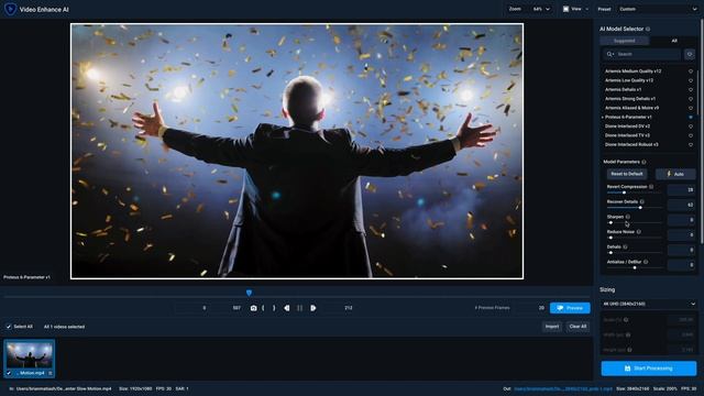 Video Enhance AI - Using the Preset Manager смотреть онлайн
