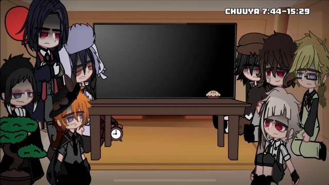 BSD react to Osamu Dazai and Chuuya Nakahara ! (part 1/?) soukoku!! смотреть онлайн